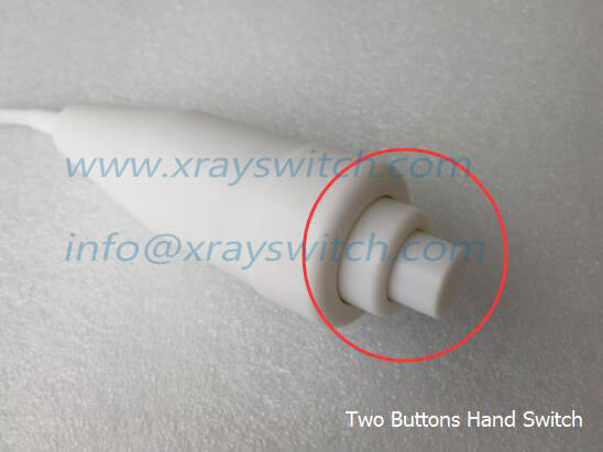 two buttons hand switch xray