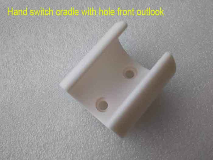 hand switch cradle with hole